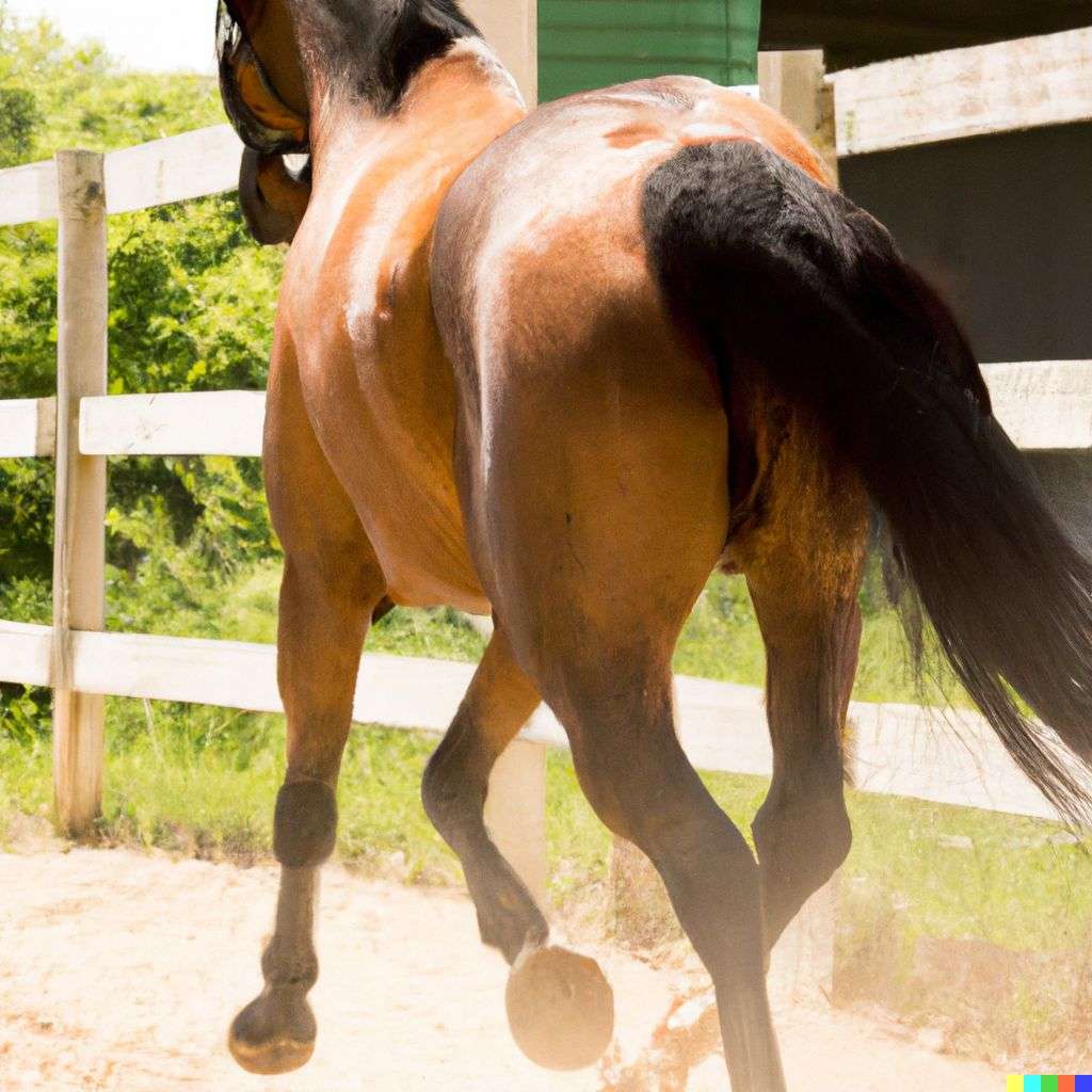 a horse, photograph, very fast shutter speed, 0.001s